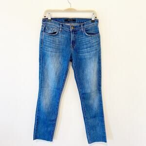 J Brand Ellis Cropped Skinny Jeans Size 26